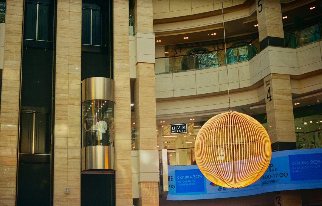 large shopping mall building