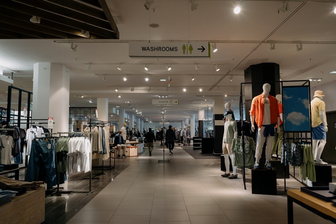 modern retail store interior