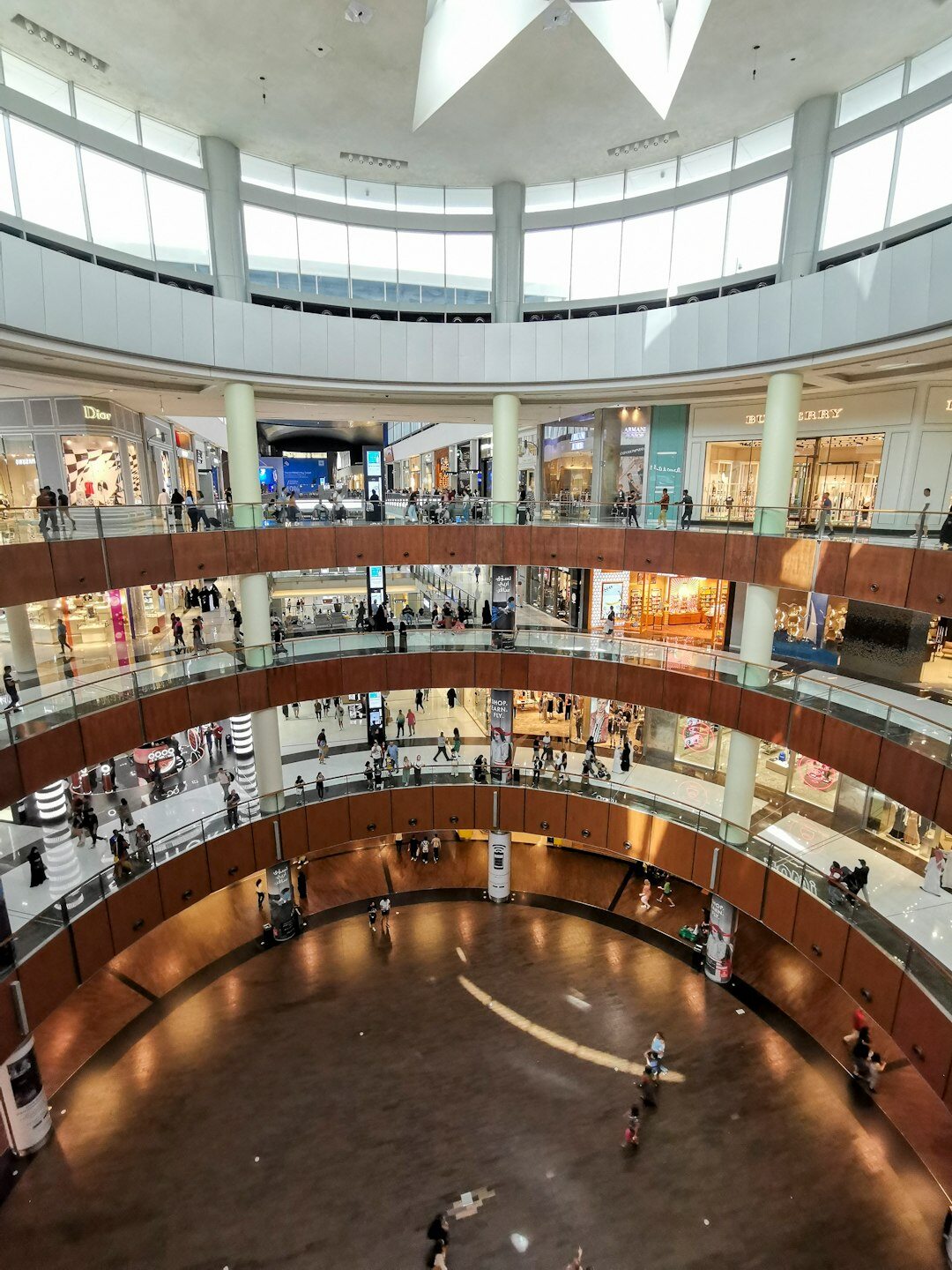 modern shopping mall